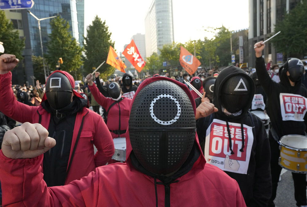 十月總罷工再次突顯南韓勞工的被壓迫與憤怒